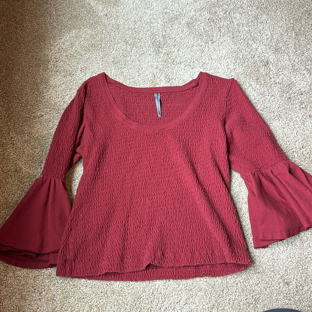 Free people garnet top